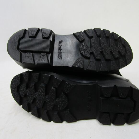 Timberland Mens Size 7.5 M Black Leather Lace Up Ankle Casual Shoes main image 8